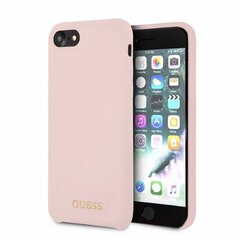 Guess GUHCI8LSGLLP nugarėlė, skirta iPhone 7/8, Rožinė цена и информация | Чехлы для телефонов | kaup24.ee