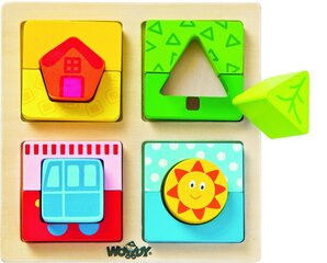 Puidust lõigatud kujukesed, Woody цена и информация | Игрушки для малышей | kaup24.ee