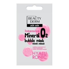 Vahutav näomask Beautyderm Mineral Bubble, 7 ml цена и информация | Маски для лица, патчи для глаз | kaup24.ee