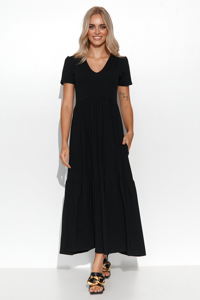 Naiste kleit Makadamia, must hind ja info | Kleidid | kaup24.ee