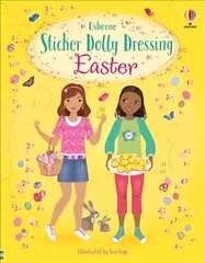 Sticker Dolly Dressing Easter hind ja info | Väikelaste raamatud | kaup24.ee