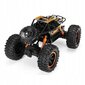 Kaugjuhtimispuldiga 4x4 maastur suurte oranžide ratastega hind ja info | Poiste mänguasjad | kaup24.ee