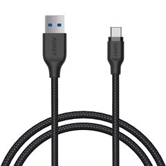 Aukey LLTS144294, USB-C/USB-A, 2 m цена и информация | Кабели и провода | kaup24.ee