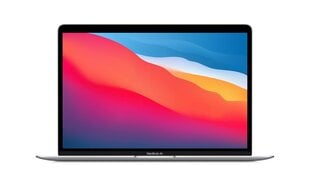 MacBook Air 2020 Retina 13" - M1 / 8GB / 256GB SSD (uuendatud, seisukord A), hõbedane hind ja info | Apple Sülearvutid ja tarvikud | kaup24.ee