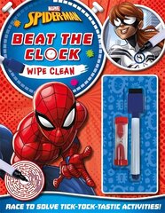 Marvel Spider-Man: Beat the Clock Wipe Clean цена и информация | Книги для малышей | kaup24.ee
