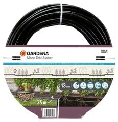 Tilkkastmissüsteem maa peal ja all Gardena Drip Irrigation Line, 25 m hind ja info | Kastekannud, voolikud, niisutus | kaup24.ee