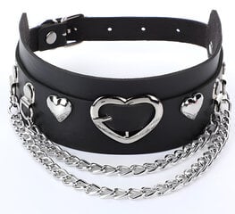 Choker südame ja rippuvate kettidega LIVMAN hind ja info | BDSM ja fetish | kaup24.ee