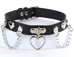 Choker südame ja rippuvate kettidega LIVMAN hind ja info | BDSM ja fetish | kaup24.ee