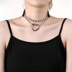 Kettides rippuva südamega choker LIVMAN hind ja info | BDSM ja fetish | kaup24.ee