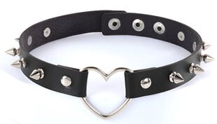 Choker südame ja neetidega LIVMAN hind ja info | BDSM ja fetish | kaup24.ee