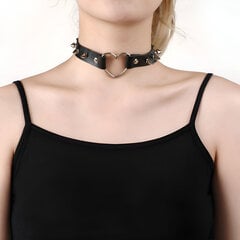 Choker südame ja neetidega LIVMAN hind ja info | BDSM ja fetish | kaup24.ee