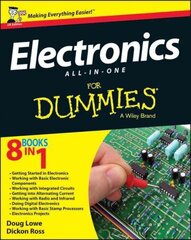 Electronics All-in-One For Dummies, UK Edition UK Edition hind ja info | Ühiskonnateemalised raamatud | kaup24.ee