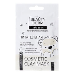 Kangasmask Beautyderm valge savi baasil, 12 ml hind ja info | Näomaskid, silmamaskid | kaup24.ee