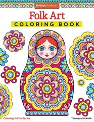 Folk Art Coloring Book hind ja info | Tervislik eluviis ja toitumine | kaup24.ee