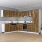 Seina nurgakapp, tamm, 57 x 57 x 60cm, puit hind ja info | Köögikapid | kaup24.ee