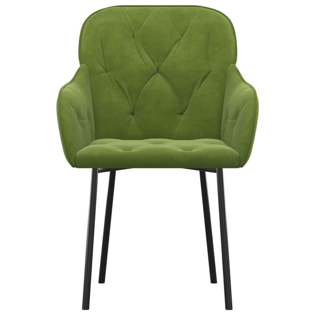 Söögitoa toolid, Velvet, 2 tk, heleroheline hind ja info | Söögitoolid, baaritoolid | kaup24.ee