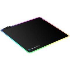 Игровой коврик со светодиодной подсветкой Newskill Themis Pro RGB Чёрный цена и информация | Мыши | kaup24.ee