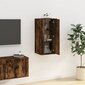 VidaXL seinale kinnitatav kapp, suitsutatud tamm, pruun hind ja info | TV alused | kaup24.ee