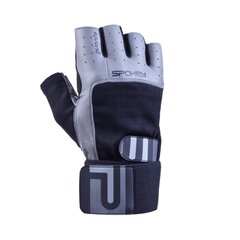 Тренировочные перчатки Guanto Spokey II, черный/серый цена и информация | Spokey Товары для гимнастики и фитнеса | kaup24.ee