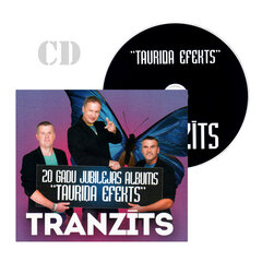 CD TRANZĪTS - 20 gadu Jubilejas albums "TAURIŅA EFEKTS" цена и информация | Виниловые пластинки, CD, DVD | kaup24.ee