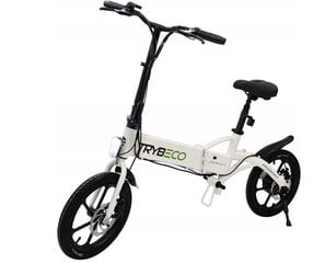 Электрический велосипед Trybeco Compacta 16, белый цена и информация | Электровелосипеды | kaup24.ee