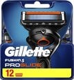 Gillette Fusion Proglide raseerija terad meestele 12 tk