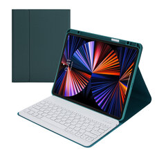 Откидной чехол и клавиатура Bluetooth Ykcloud HK132B для iPad Pro12.9(2021/2020/2018) цена и информация | Чехлы для планшетов и электронных книг | kaup24.ee