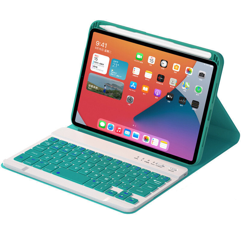 Klappkate ja Bluetooth klaviatuur Ykcloud HK006 et iPad mini6 hind ja info | Tahvelarvuti kaaned ja kotid | kaup24.ee