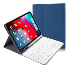 Откидной чехол и клавиатура Bluetooth Ykcloud RK11 для iPad Air4 (2020) 10.9/iPad Pro11(2021/2020/2018) цена и информация | Чехлы для планшетов и электронных книг | kaup24.ee