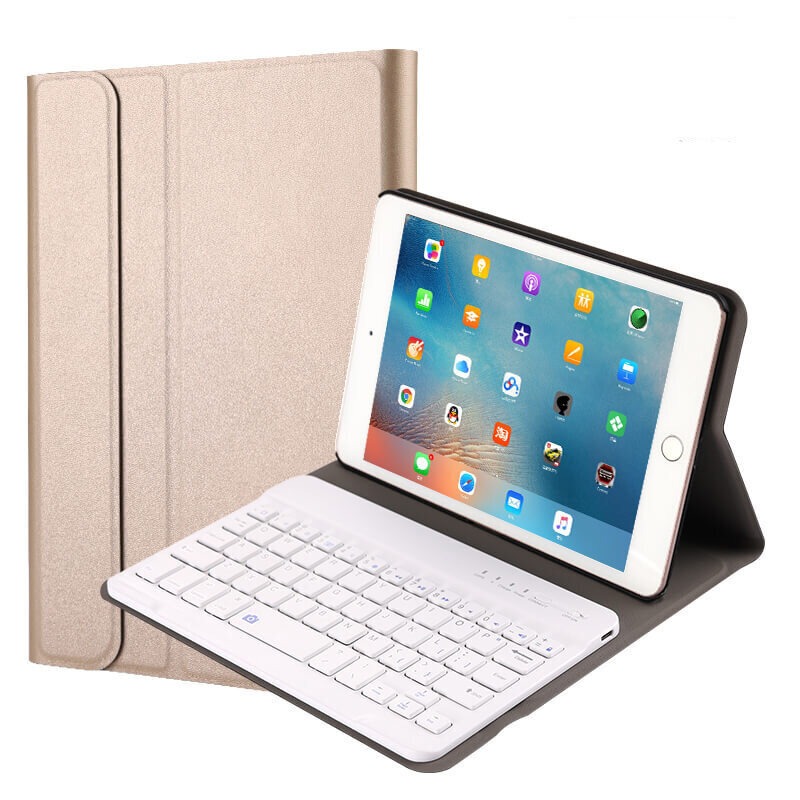 Klappkate ja Bluetooth klaviatuur Ykcloud FT1027 et iPad mini1/2/3 hind ja info | Tahvelarvuti kaaned ja kotid | kaup24.ee