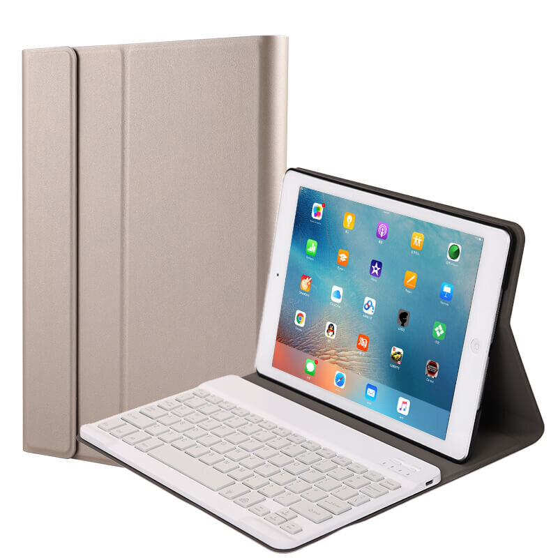 Klappkate ja Bluetooth klaviatuur Ykcloud FT1036 et iPad 10.2(2021/2020/2019)/ iPad Air 10.5/ iPad Pro10.5 hind ja info | Tahvelarvuti kaaned ja kotid | kaup24.ee