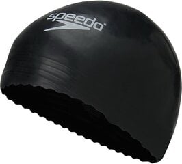 Латексная шапочка для плавания Speedo, черная цена и информация | Шапочки для плавания | kaup24.ee