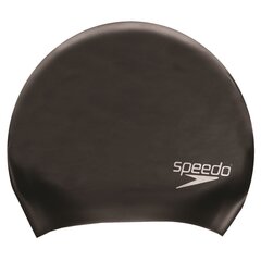 Ujumismüts pikkadele juustele Speedo Long Hair, must hind ja info | Ujumismütsid | kaup24.ee