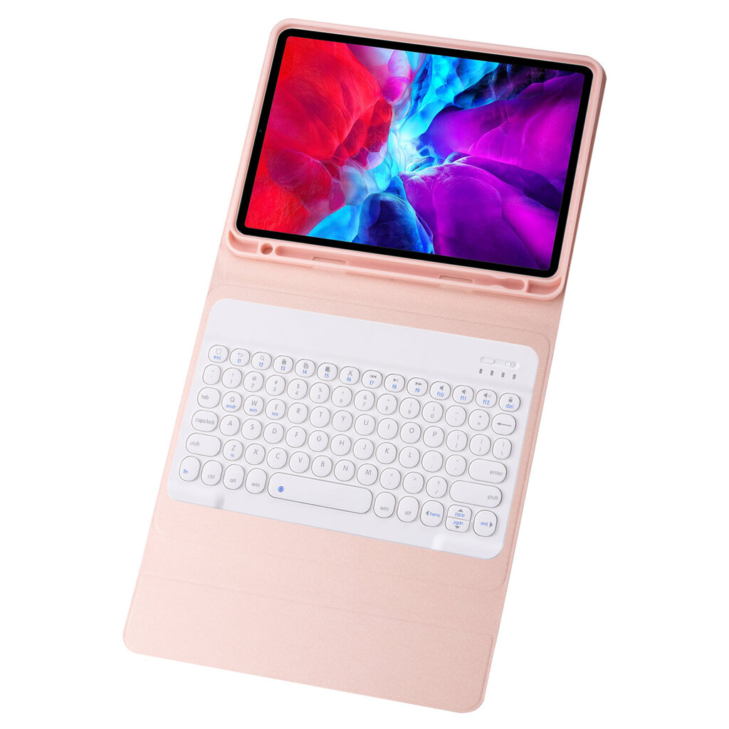 Klappkate ja Bluetooth klaviatuur Ykcloud YM12 et iPad 10.2(2021/2020/2019)/iPad Air 10.5/iPad Pro10.5 цена и информация | Tahvelarvuti kaaned ja kotid | kaup24.ee