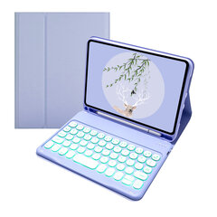Klappkate ja Bluetooth klaviatuur Ykcloud TS006D et iPad mini6 цена и информация | Чехлы для планшетов и электронных книг | kaup24.ee