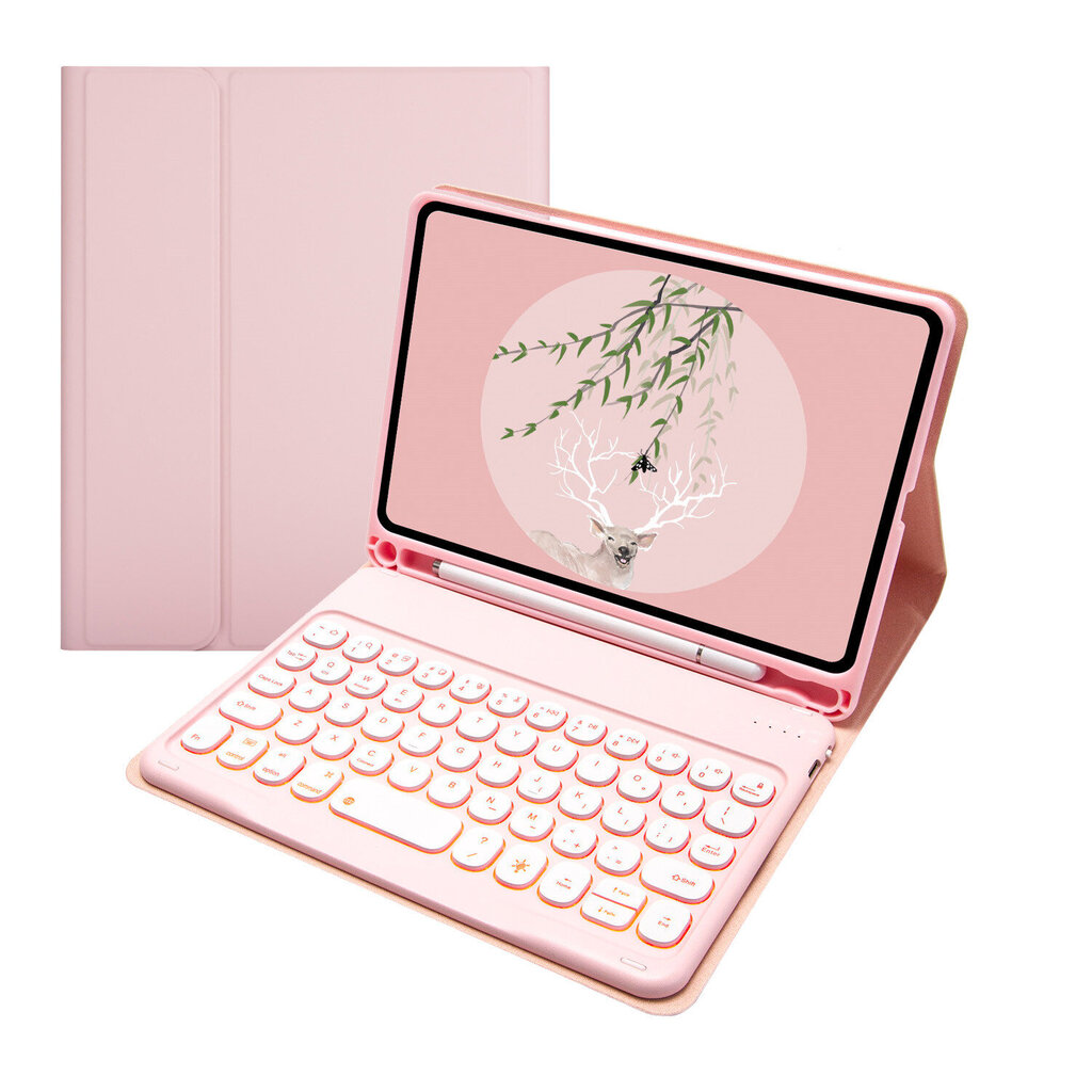 Klappkate ja Bluetooth klaviatuur Ykcloud TS006D et iPad mini6 hind ja info | Tahvelarvuti kaaned ja kotid | kaup24.ee