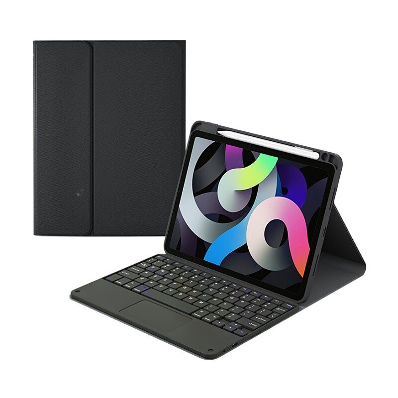 Klappkate ja Bluetooth klaviatuur Ykcloud HK102C et iPad 10.2(2021/2020/2019)/iPad Air 10.5/iPad Pro10.5 цена и информация | Tahvelarvuti kaaned ja kotid | kaup24.ee