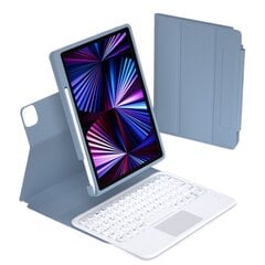 Klappkate ja Bluetooth klaviatuur Ykcloud XY102C et iPad 10.2(2021/2020/2019)/iPad Air 10.5/iPad Pro10.5 цена и информация | Чехлы для планшетов и электронных книг | kaup24.ee