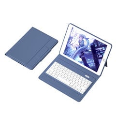 Откидной чехол и клавиатура Bluetooth Ykcloud T1082 для iPad 10.2(2021/2020/2019)/iPad Air 10.5/iPad Pro10.5 цена и информация | Чехлы для планшетов и электронных книг | kaup24.ee