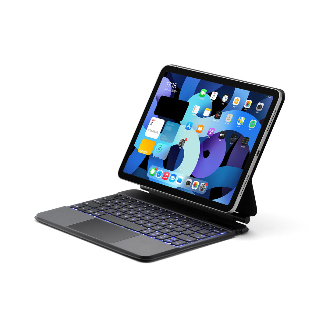 Klappkate ja Bluetooth klaviatuur Ykcloud P109Pro et iPad Air4 (2020) 10.9/iPad Pro11(2021/2020/2018) hind ja info | Tahvelarvuti kaaned ja kotid | kaup24.ee