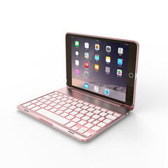 Откидной чехол и клавиатура Bluetooth Ykcloud F8SM для iPad mini1/2/3 цена и информация | Чехлы для планшетов и электронных книг | kaup24.ee