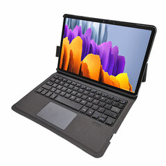 Откидной чехол и клавиатура Bluetooth Ykcloud S063 для Samsung Tab S7 11" T870/T875 цена и информация | Чехлы для планшетов и электронных книг | kaup24.ee