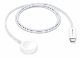 Swissten Wireless Charger USB-C White цена и информация | Аксессуары для смарт-часов и браслетов | kaup24.ee