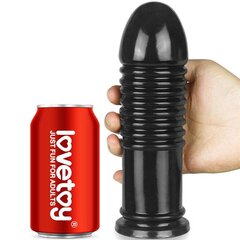 Анальный шокер Butt Plug King Sized 8 Black цена и информация | Анальные игрушки | kaup24.ee