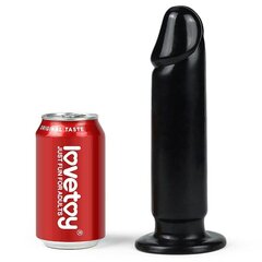 Dildo King Sized 9.25 Black цена и информация | Анальные игрушки | kaup24.ee