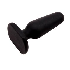 Butt Plug 7,5 x 2,5 cm Silikoon Must hind ja info | Anaallelud | kaup24.ee