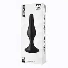 Trophy Anal Plug 15 см Silicone Black цена и информация | Анальные игрушки | kaup24.ee