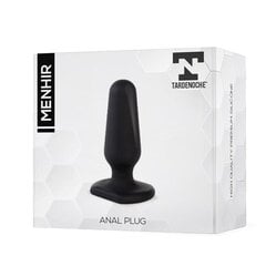 Menhir Anal Plug Silicone Black цена и информация | Анальные игрушки | kaup24.ee