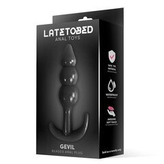 Gevil Anchor Butt Plug Black цена и информация | Анальные игрушки | kaup24.ee