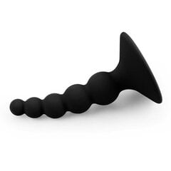 Butt Plug Lure Me Silicone Black цена и информация | Анальные игрушки | kaup24.ee